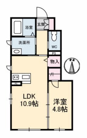 フォレスタ ディ パーチェの物件間取画像